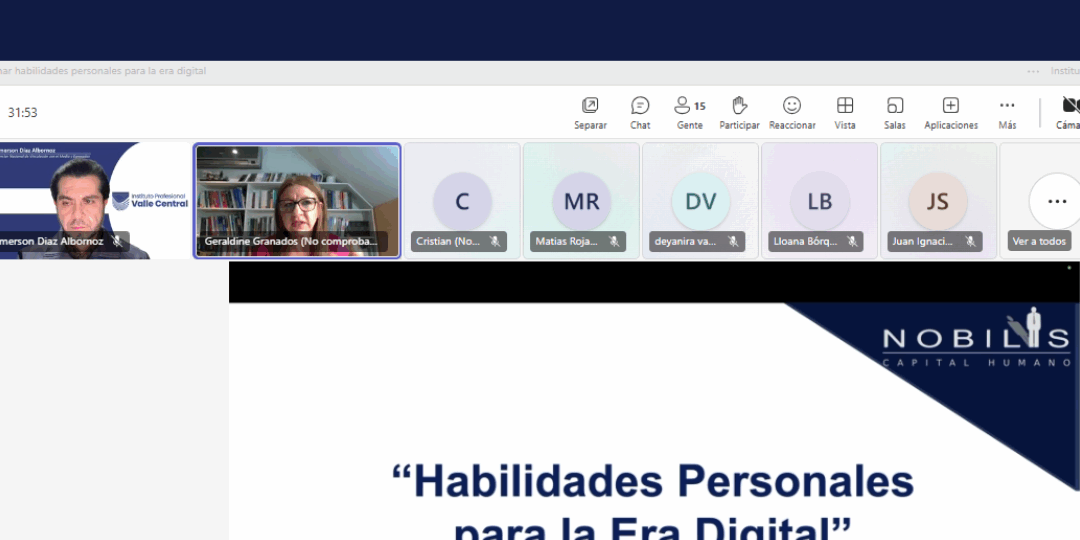 WEBINAR HABILIDADES PERSONALES PARA ERA DIGITAL